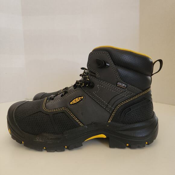 KEEN Utility mens Logandale Mid Steel Toe Waterproof Work 